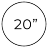20"