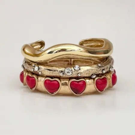Galactic Bangles Gold ~ Set of 3