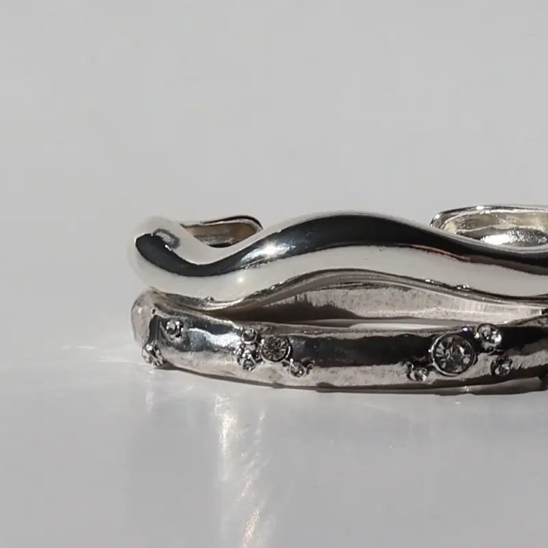 Galactic Bangles Silver - Image 8